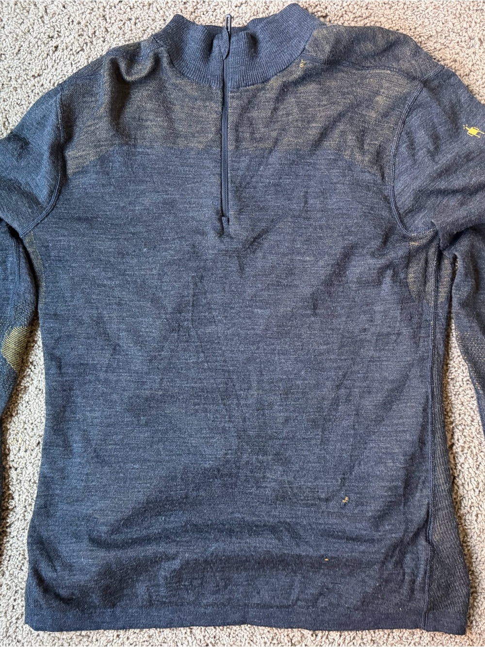 Smartwool Thermal Merino Base Layer Quarter-Zip Top -Men’s